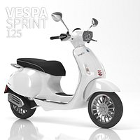 Vespa Sprint 125 White