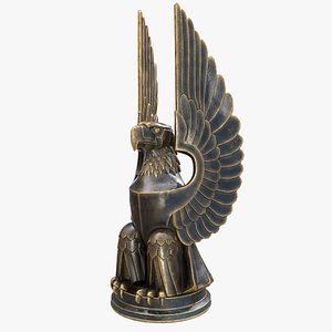 Eagle Sculpture 3D