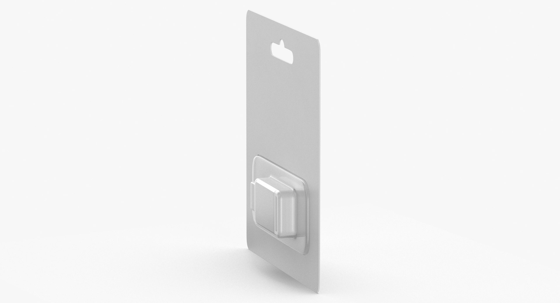 3D Model USB Stick Package Type 01 Box Blank And Generic Lebel ...