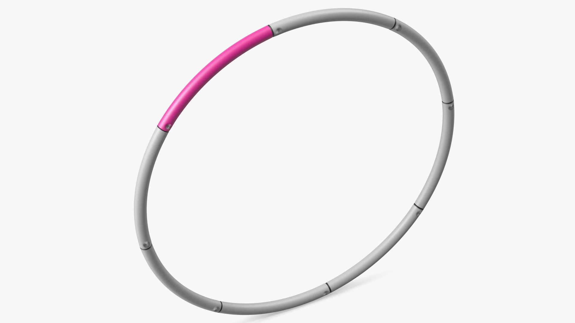 Weighted Fitness Hula Hoop 3D model preview