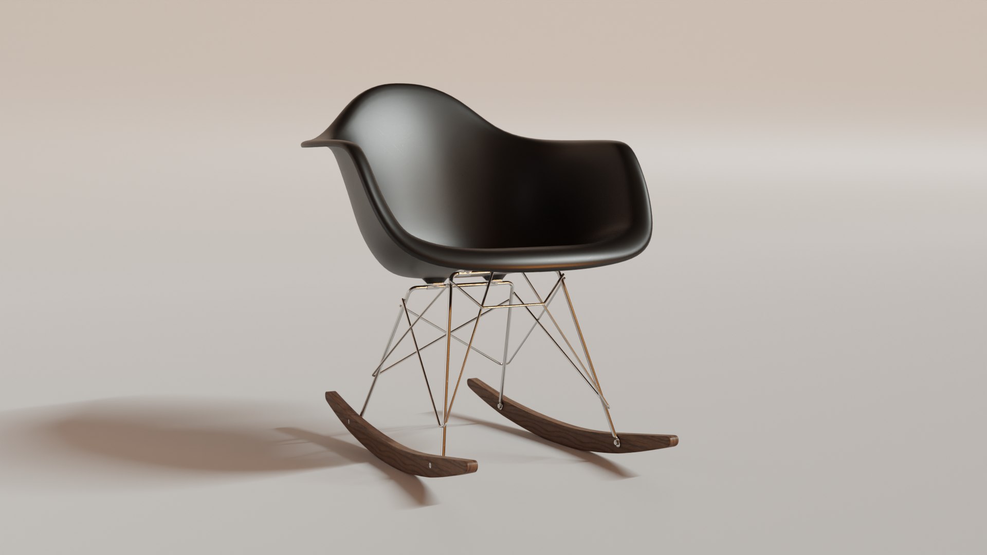 Armchair Rocker By Vitra Eames 3D - TurboSquid 1753116
