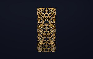 3D ornament classic decor