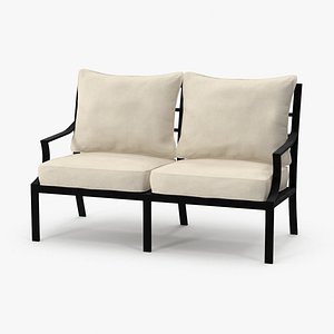 Patio Love Seat 03