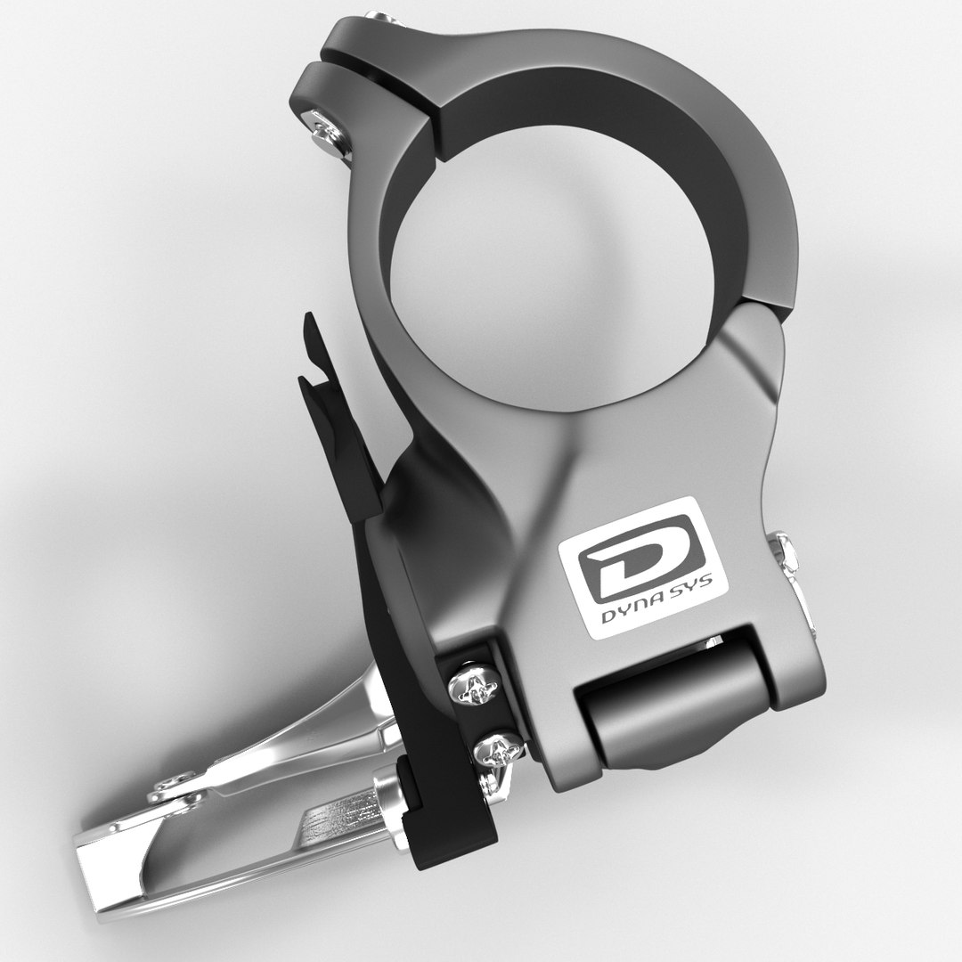 3d Model Bicycle Shifter Derailleurs