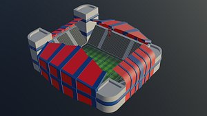 3D model Football Stadium - Arsenal
