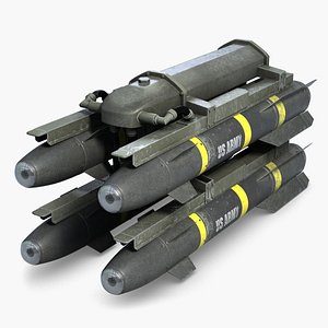 m299 missile launcher hellfire 3d model