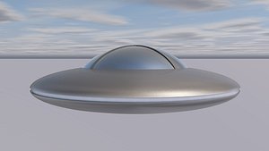 3D model basic ufo