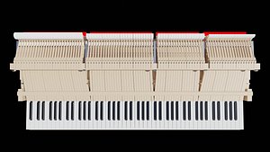 Grand piano action
