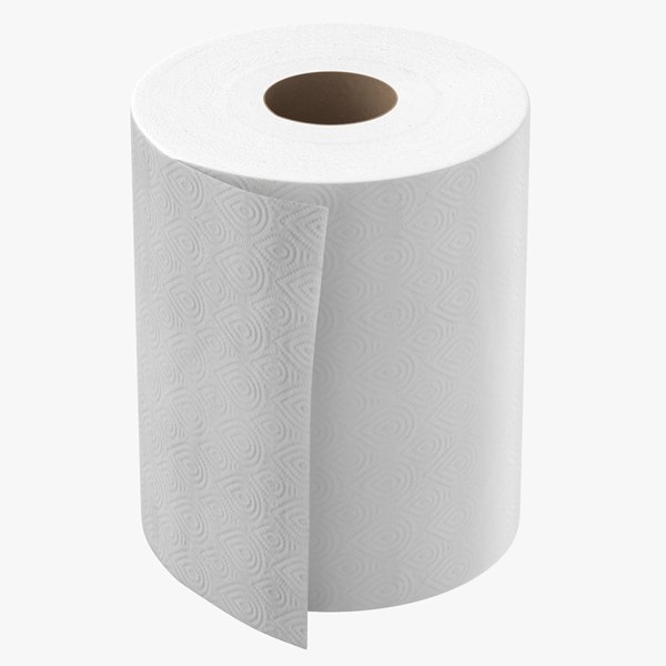 toilet paper 3D model