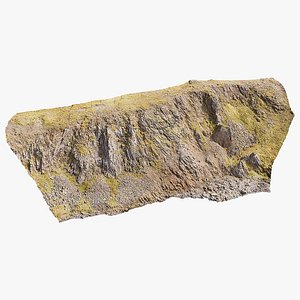 3D model Basalt Mountain Slope - 3D PBR Model