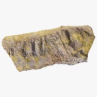 Basalt Mountain Slope - 3D PBR Model