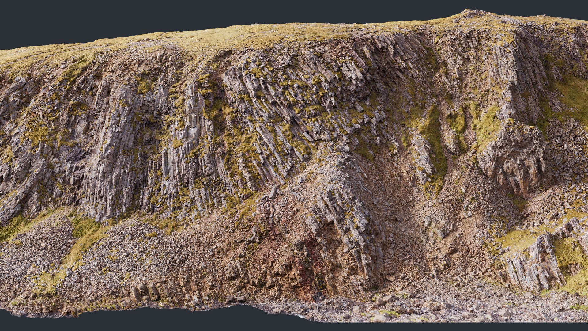 3D model Basalt Mountain Slope - 3D PBR Model https://p.turbosquid.com/ts-thumb/Pm/7DfxB9/wn/2/jpg/1774955088/1920x1080/fit_q87/9dc29c3acb00909620d56661522fc362d1f59e24/2.jpg