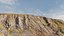Basalt Mountain Slope - 3D PBR Model