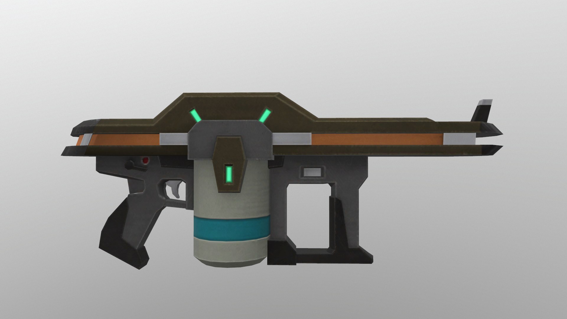 Disc Machine Gun Level 1 Model - TurboSquid 2185601