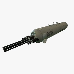 3D gun pod guv-8700 guv