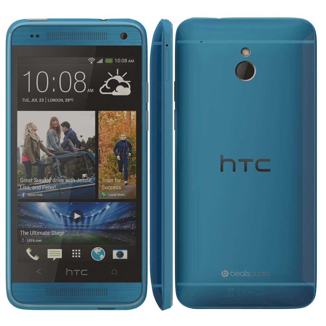 htc mini blue 3d dwg