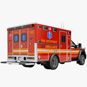 Ford F450 2012 Ambulance Car 03