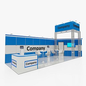 3D pop-up shop trailer mobile - TurboSquid 1547993