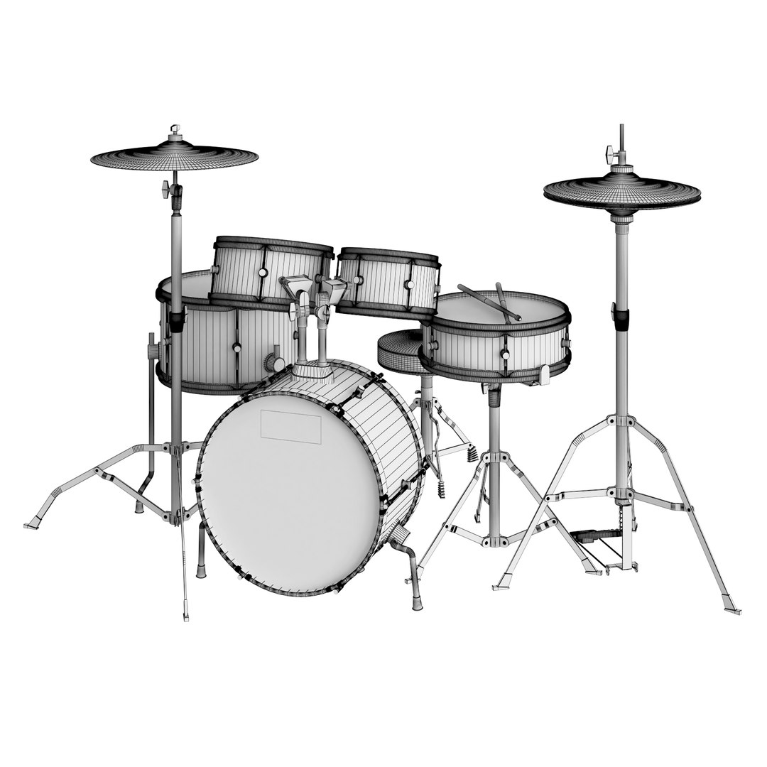 Drum Pearl 3D - TurboSquid 1566676