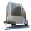 4 cargo trailer 3d 3ds