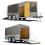 4 cargo trailer 3d 3ds