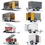 4 cargo trailer 3d 3ds