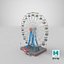 Grande roue détaillée