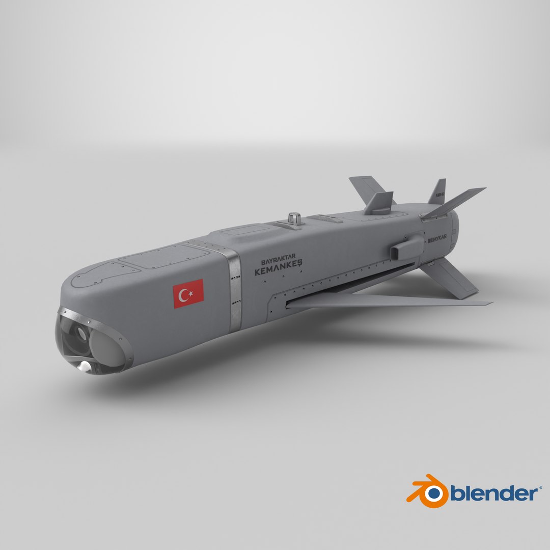 Rigged BaykarKemankes 1 AI-Powered Mini Cruise Missile PBR model https://p.turbosquid.com/ts-thumb/Pm/X2qD8U/1C/stemcell_blender_cycles_render/png/1785497432/1920x1080/fit_q87/9be9dab9f785163473840c83b02af805853a9b3e/stemcell_blender_cycles_render.jpg