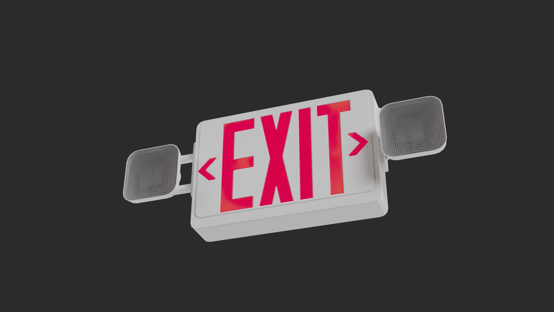 3D Exit Sign - TurboSquid 1980441