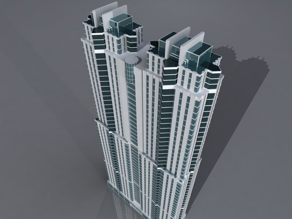 3d 3ds buildings tower dubai