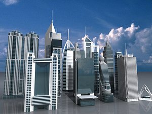 dubai towers.max