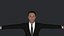 Don Cheadle Hyper Realistic Full Body Fully Rigged Character