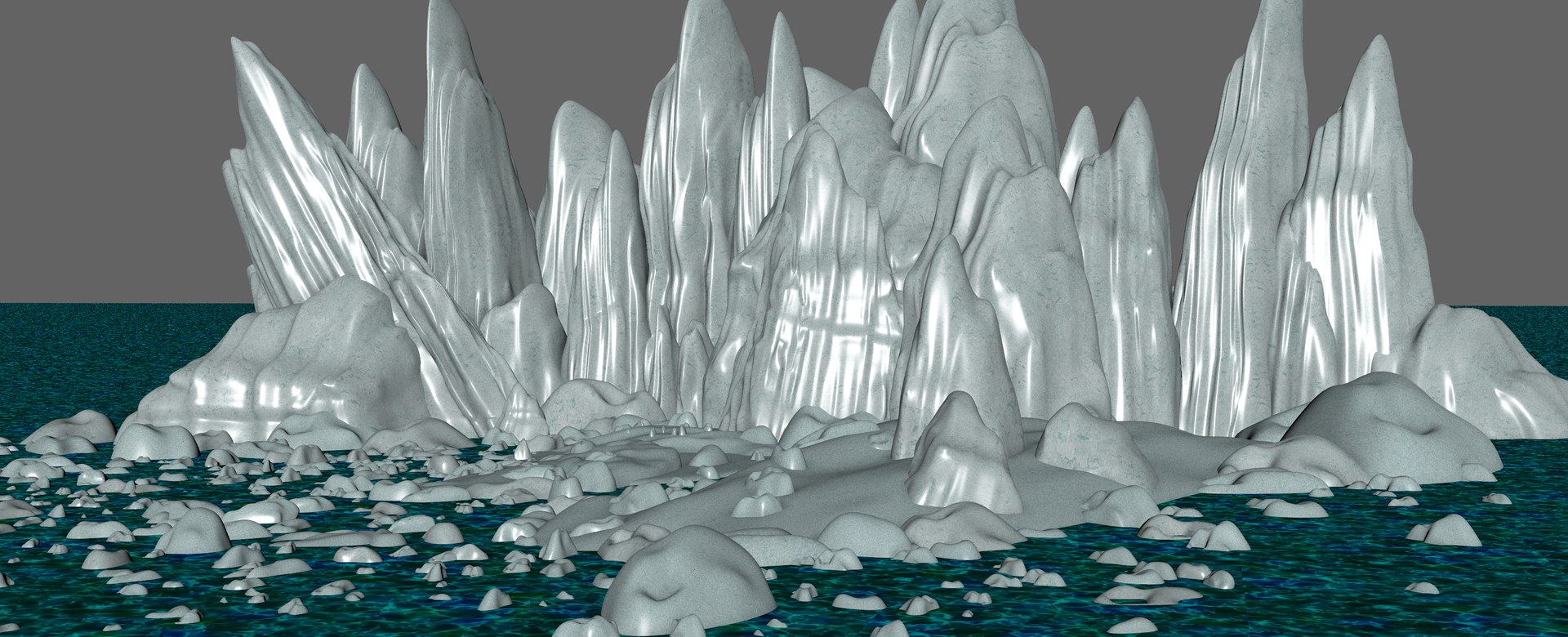 Ice Iceberg Model - TurboSquid 1406312