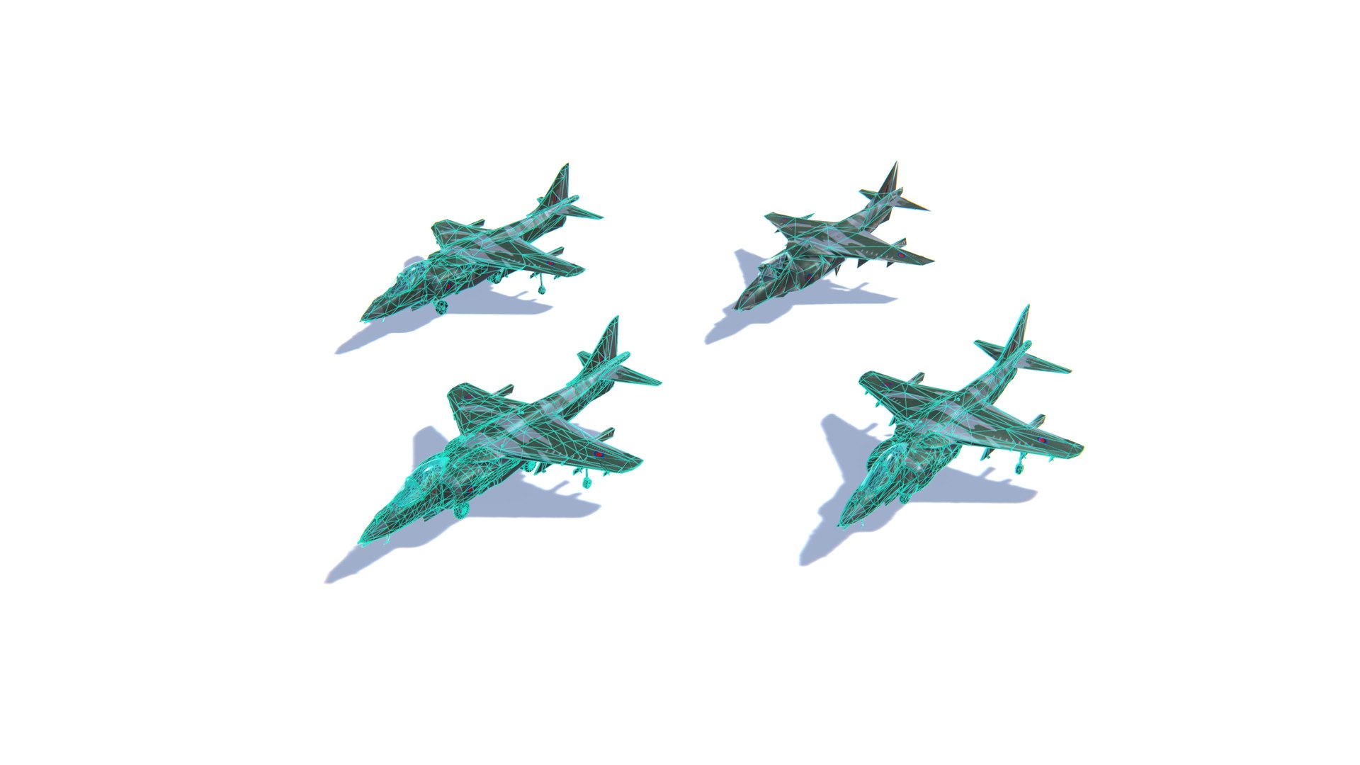 3D Harrier II Jet Fighter Aircraft Low-poly model https://p.turbosquid.com/ts-thumb/Pm/gkXqKA/HA/screenshot97/jpg/1634141369/1920x1080/fit_q87/00e2c9fffca6ee26cecf56502dc04f3d8d0424b7/screenshot97.jpg