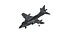 Modelo 3D Low-poly de aeronaves de caça Harrier II