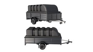 3D cargo Trailer