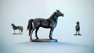 Metal  Horse Antiup