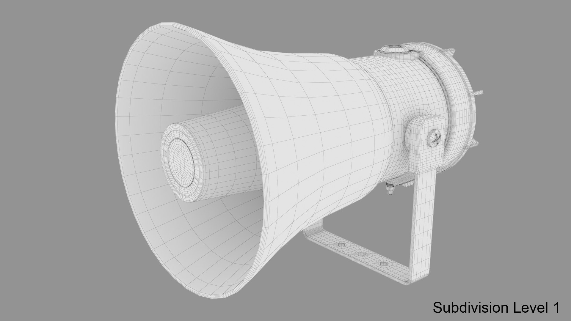 3D Horn Speaker - TurboSquid 1450925