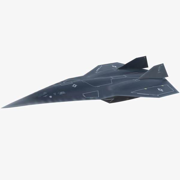 Lockheed SR-72 DarkStar Rigged 3D model