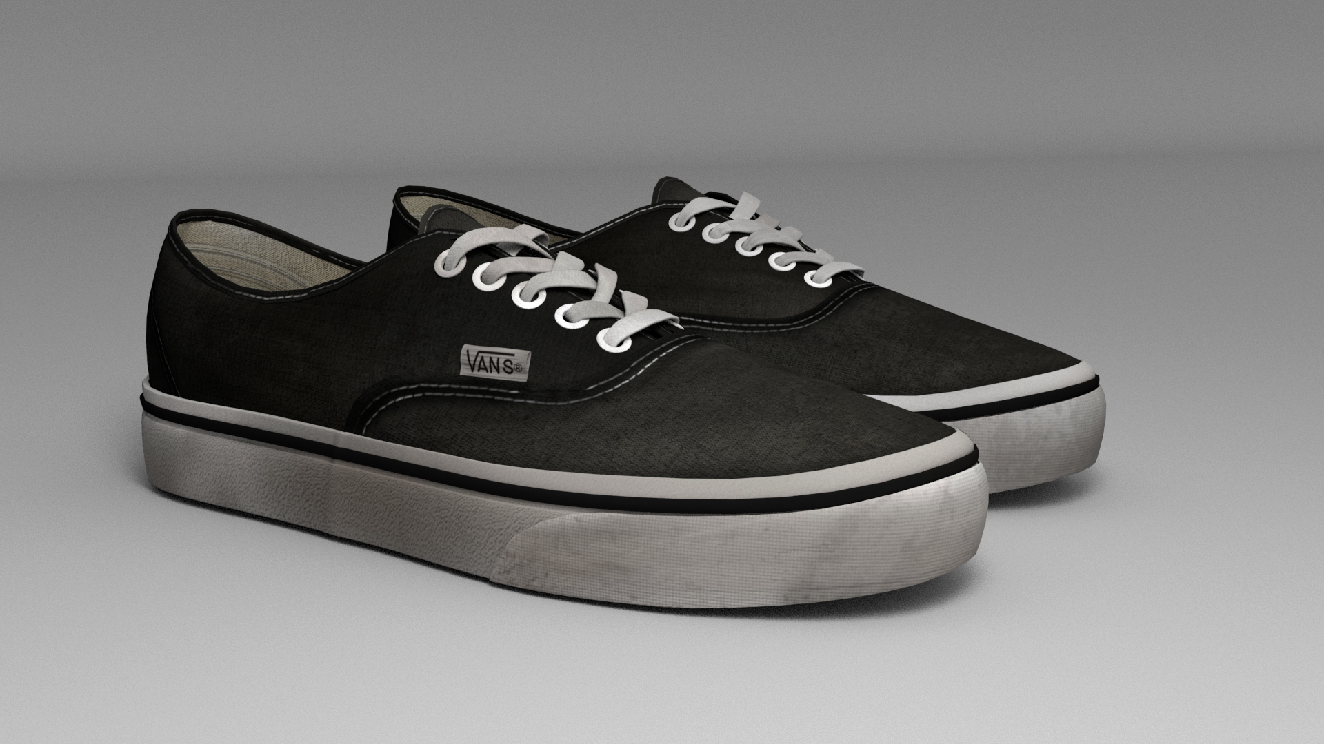 Vans Skate Authentic Shoes - black/black | Tactics