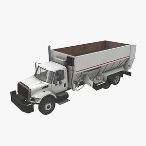 Box Mixer Truck International 7400 --144--