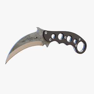 3d model emerson karambit