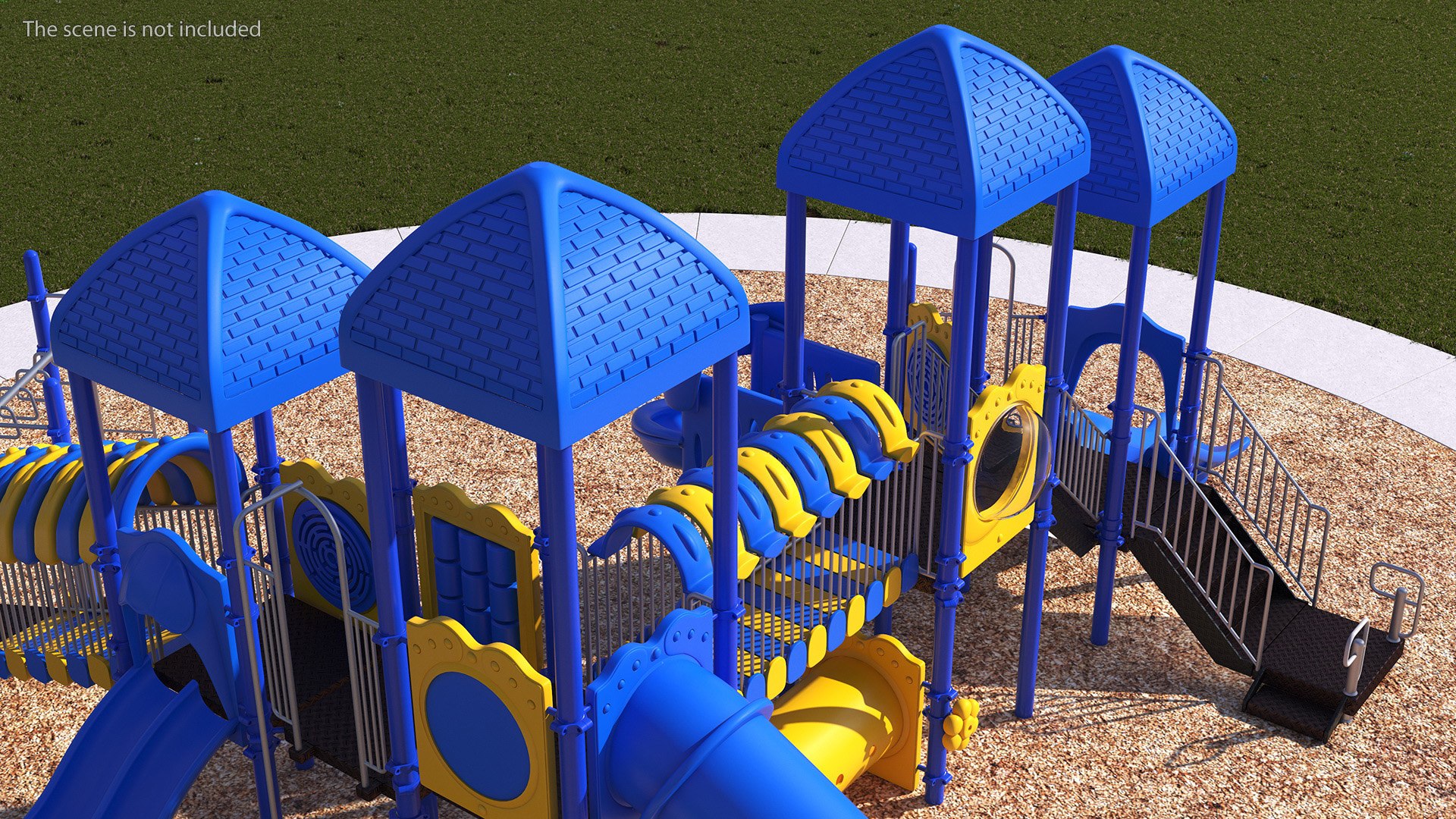 Outdoor Commercial Grade Play Equipment 3D TurboSquid 2161866