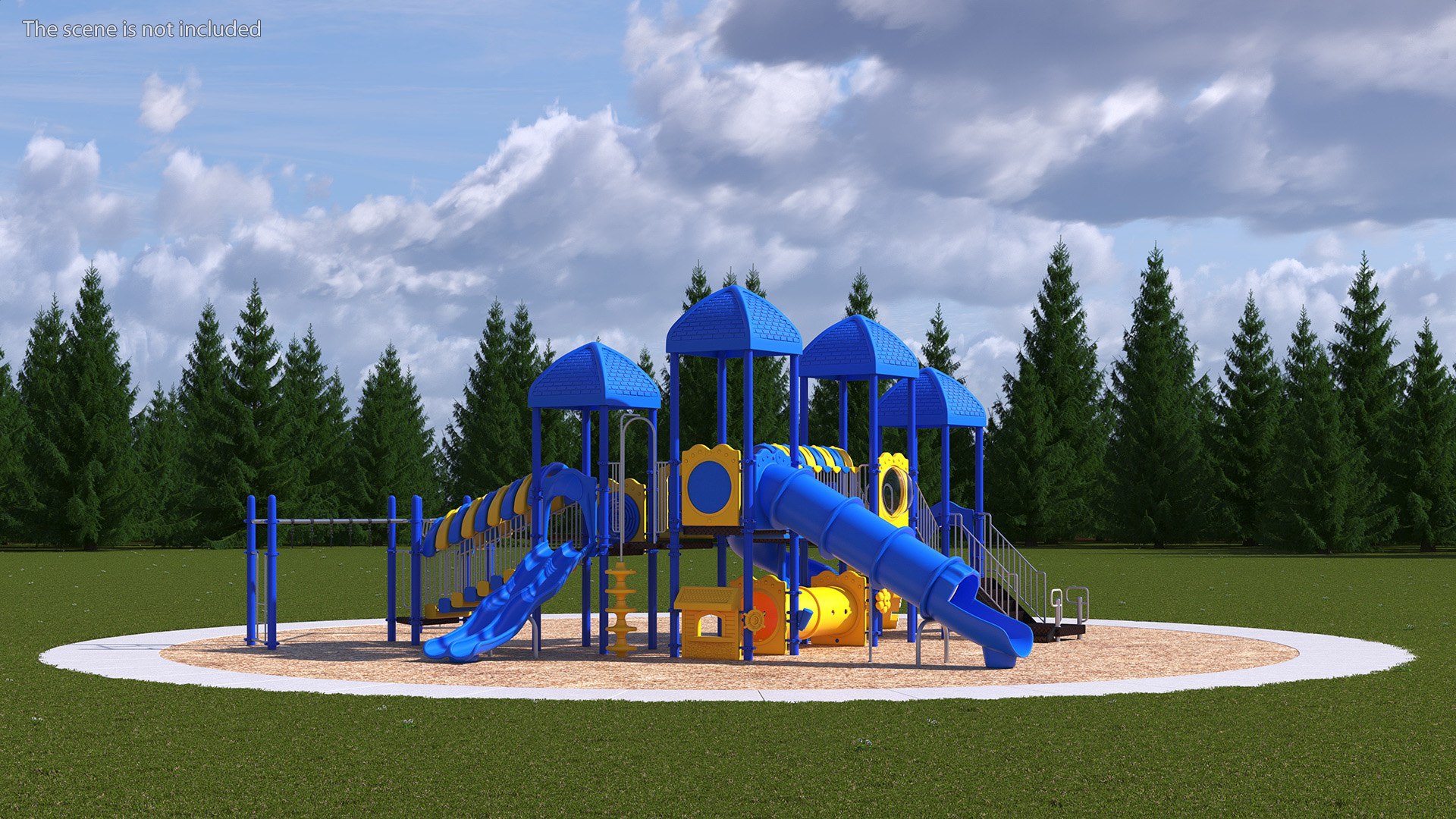 Outdoor Commercial Grade Play Equipment 3D TurboSquid 2161866