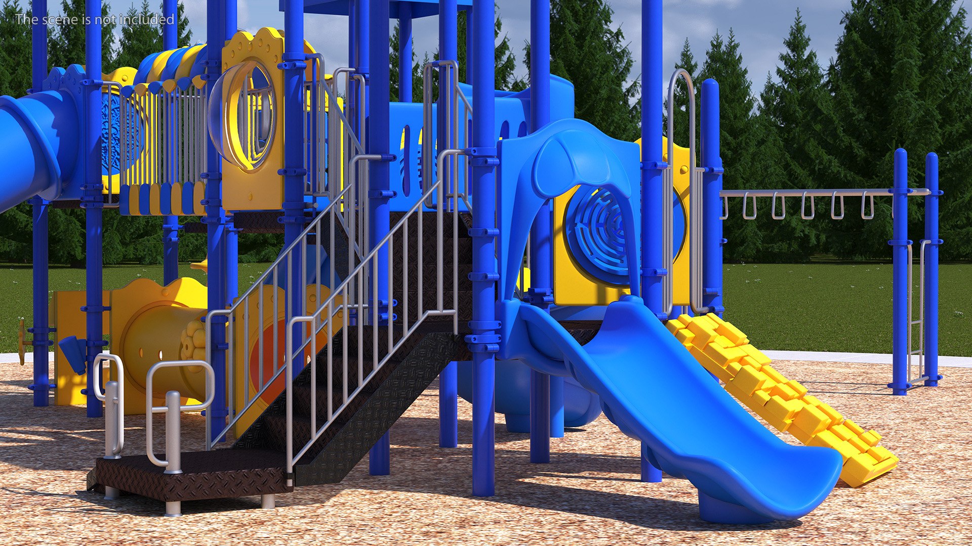 Outdoor Commercial Grade Play Equipment 3D TurboSquid 2161866