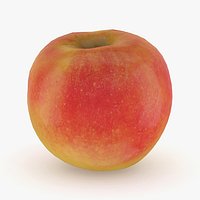 Apple Low Poly PBR Realistic