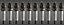 Old worn ignition spark plug