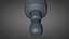 Old worn ignition spark plug