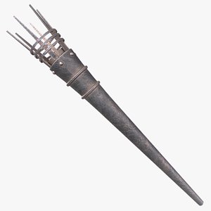 Torch 3D model