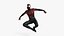 Ultimate Spider-Man Black Low-poly
